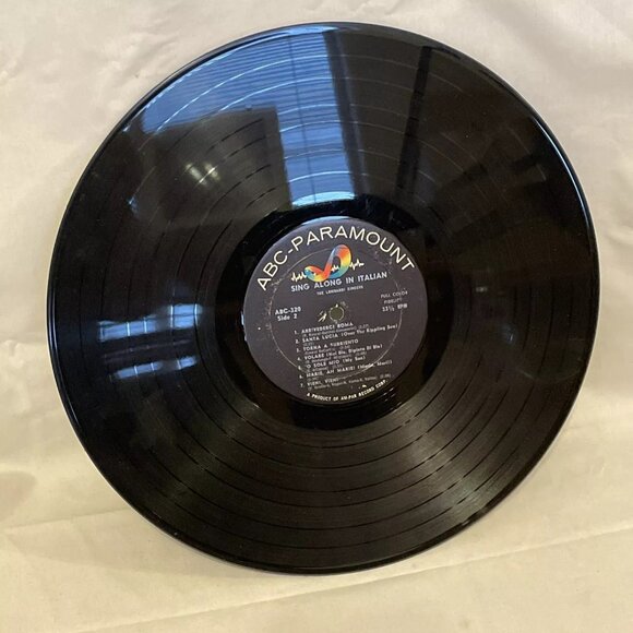 The Lombardi Singers Sing Along In Italian (Vinyl, 1960) ABC-Paramount ABC 320 - Picture 7 of 11